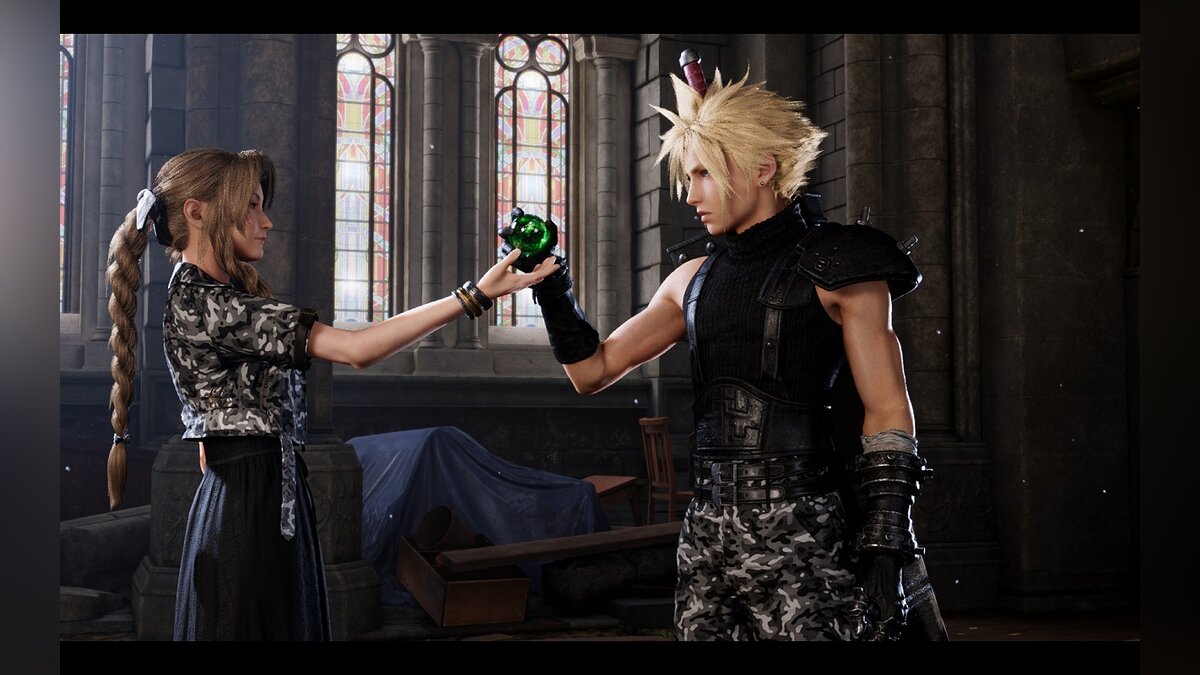 Final Fantasy VII Remake — Айрис в городском камуфляже