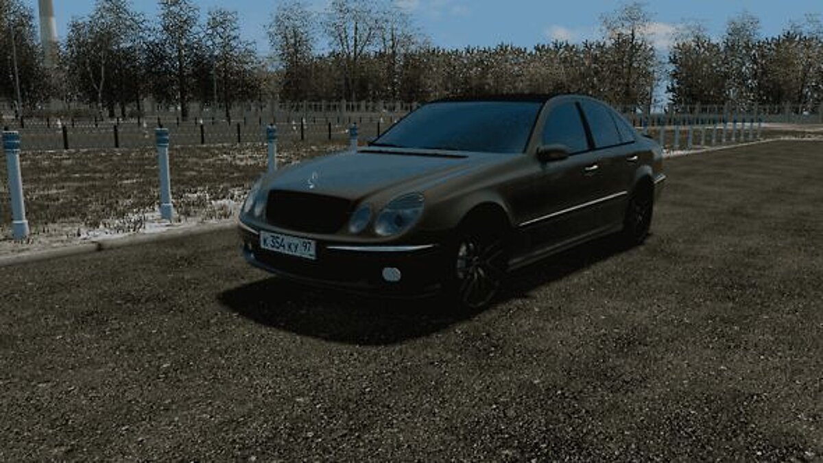 City Car Driving — Mercedes-Benz W211 E55 AMG