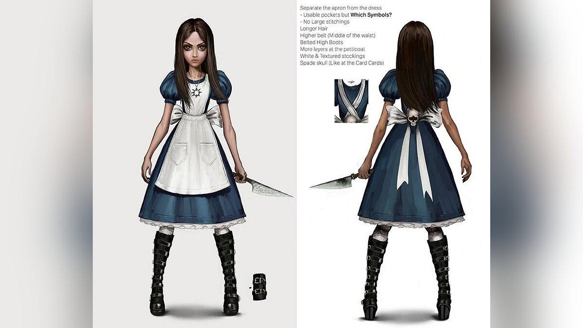 Alice: Madness Returns — Классическое платье / Одежда / Предметы