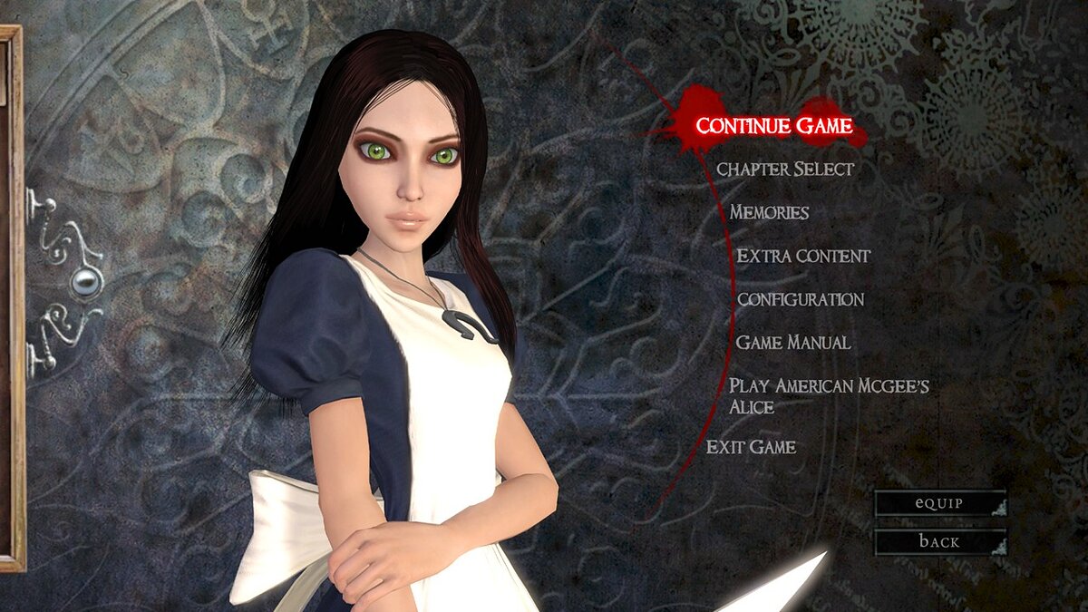 Alice: Madness Returns — Сохранение (Пройдена 1 Глава) / Сохранения / Читы