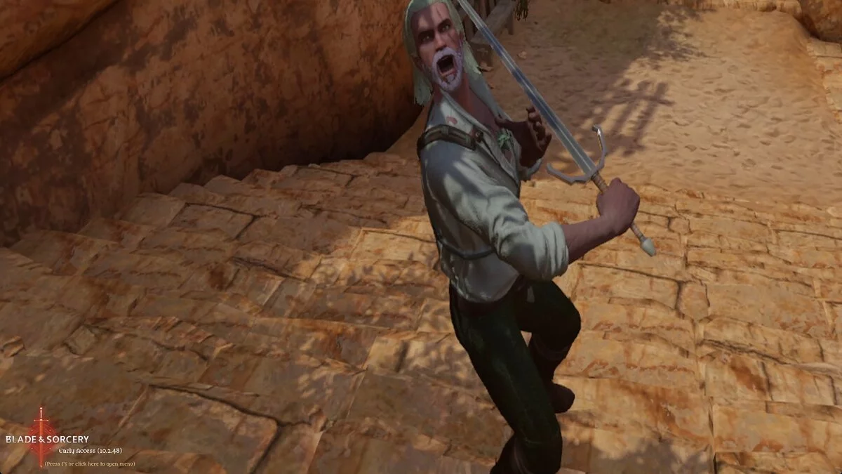 Blade and Sorcery — Геральт NPC