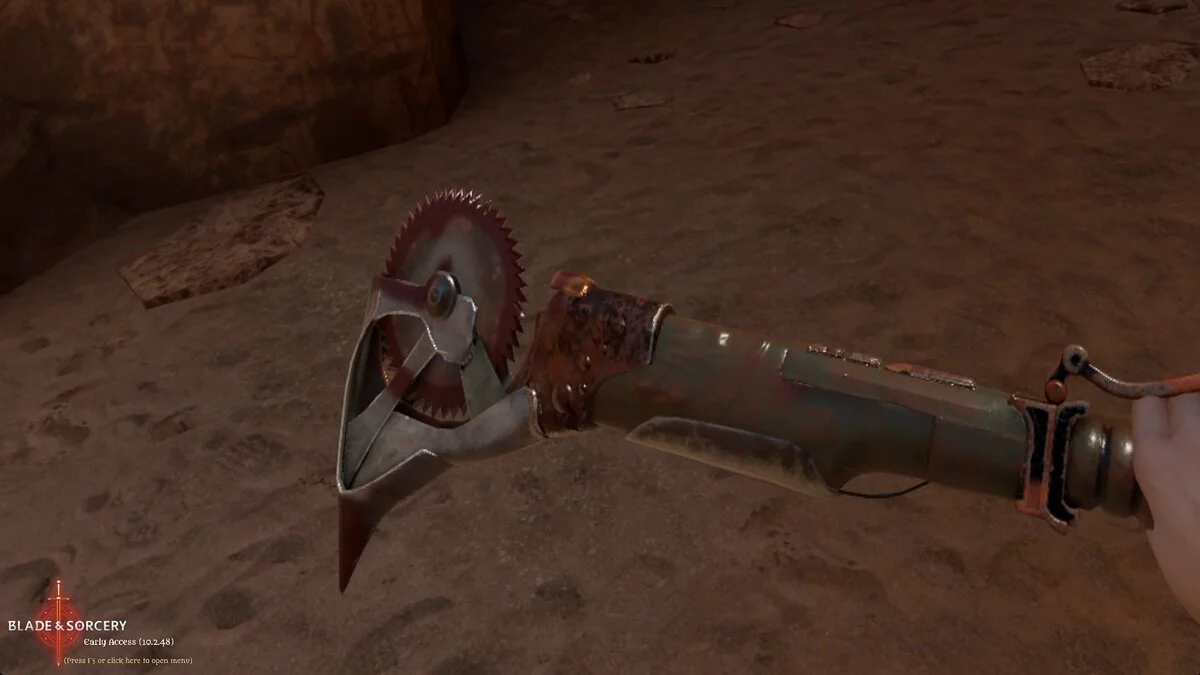 Blade and Sorcery — Топор из игры Borderlands