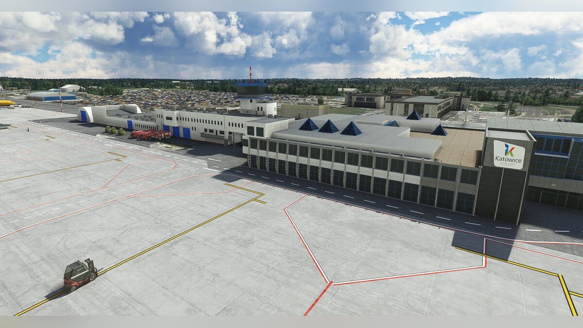 Microsoft Flight Simulator — Международный аэропорт Катовице Войцех Корфанти