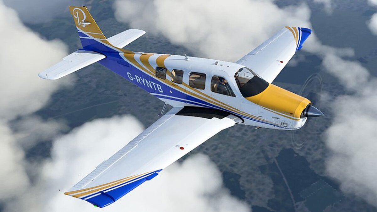 Microsoft Flight Simulator — Самолет «Бонанза турбо»