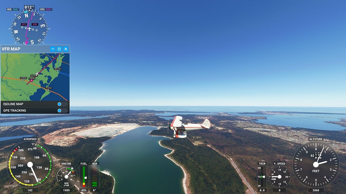 Microsoft Flight Simulator — Реалистичные цвета