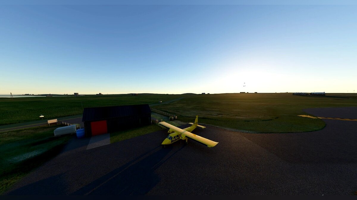 Microsoft Flight Simulator — Аэродром Колл