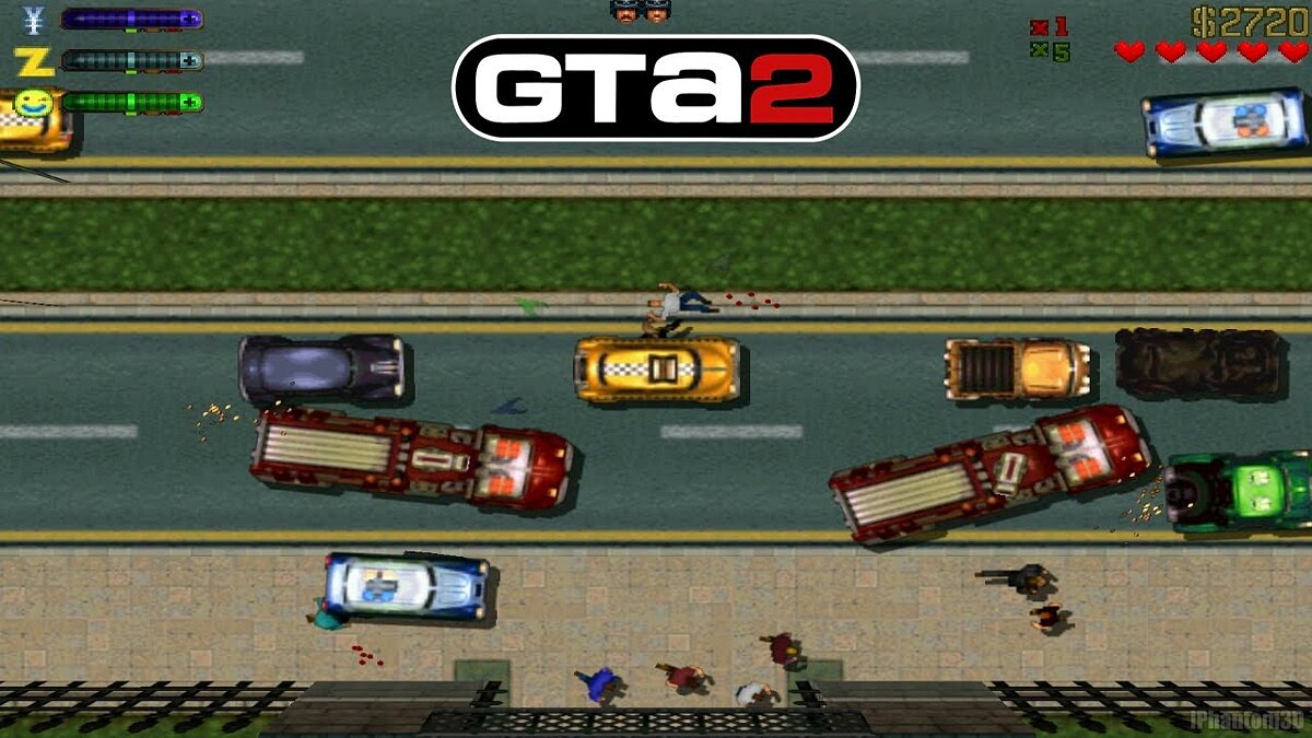 Grand Theft Auto 2 — Сохранение (Игра пройдена на 100%) / Сохранения / Читы