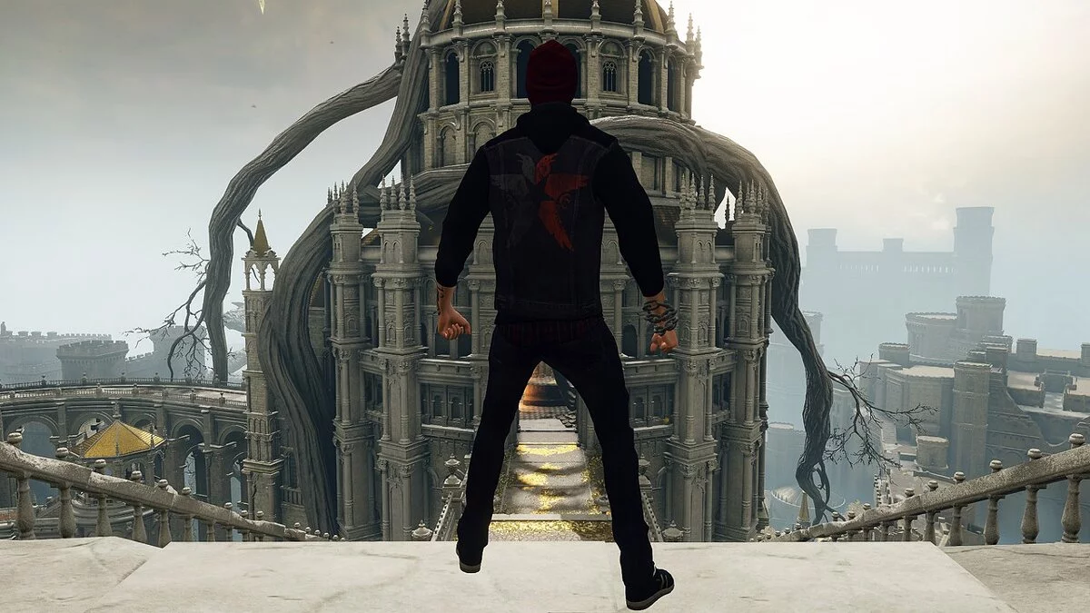 Elden Ring — Делсин Роу из игры inFAMOUS Second Son