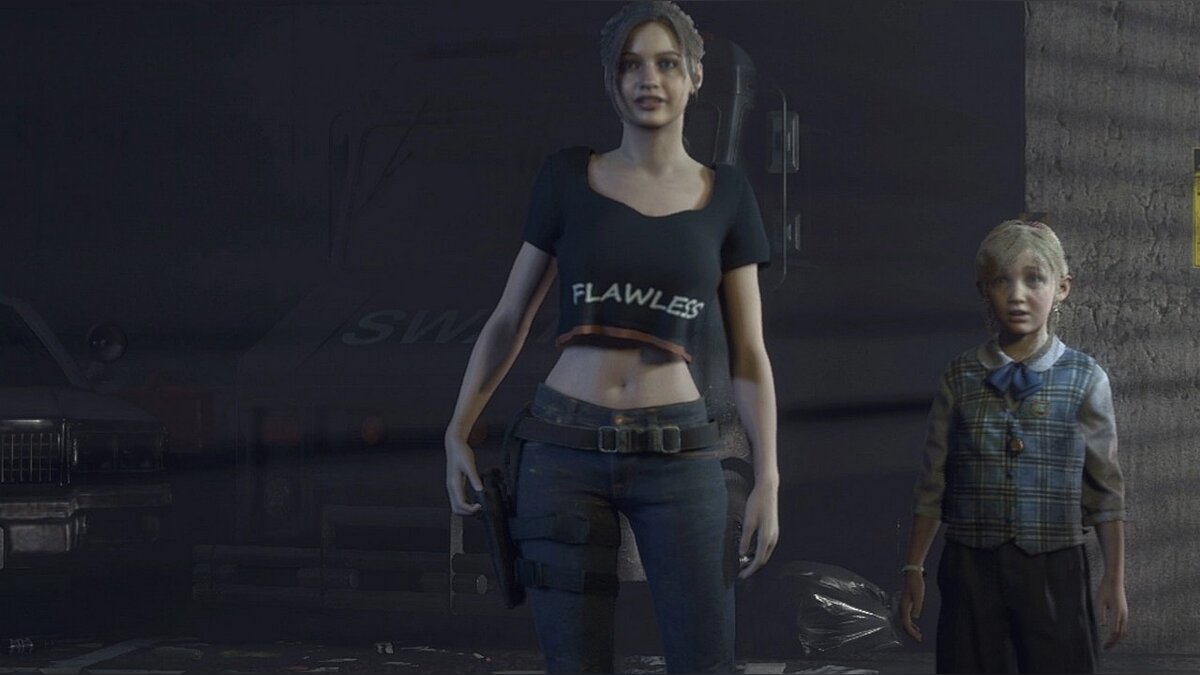 Resident Evil 2 — Клэр в современной одежде