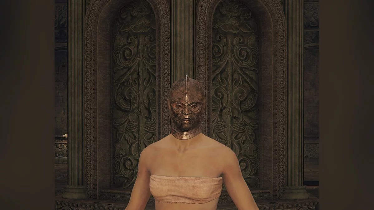 Elden Ring — Удаление лишних волос на шлеме