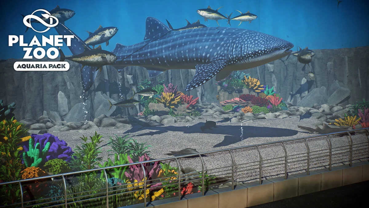 Planet Zoo — Китовая акула — новые виды