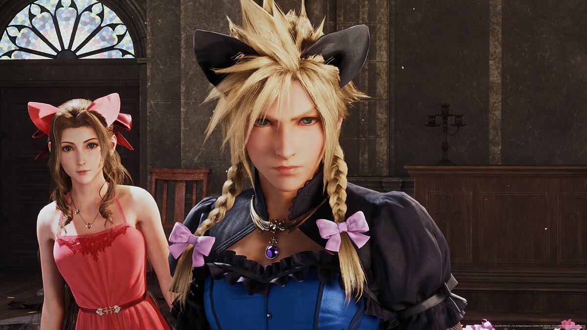 Final Fantasy VII Remake — Кошачьи уши для Клода