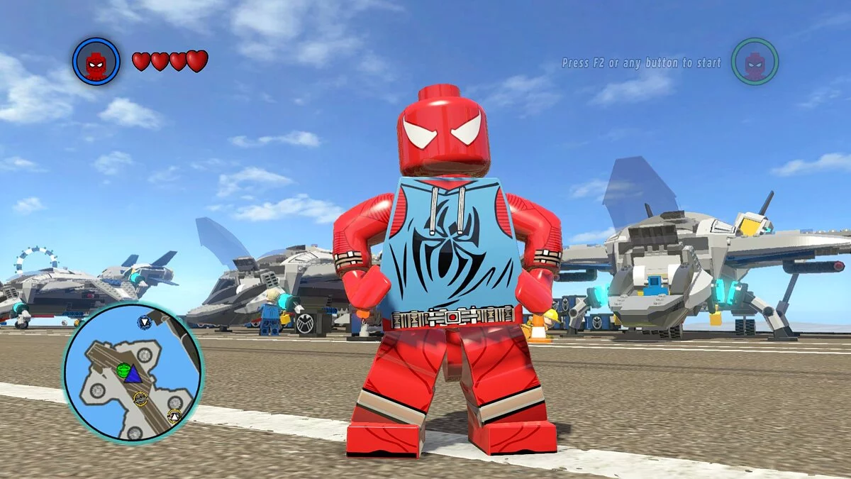 Lego marvel spider man ps4 online