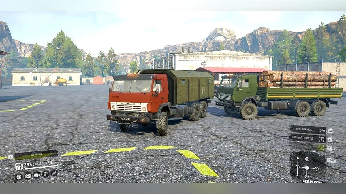 SnowRunner — Камаз 43101