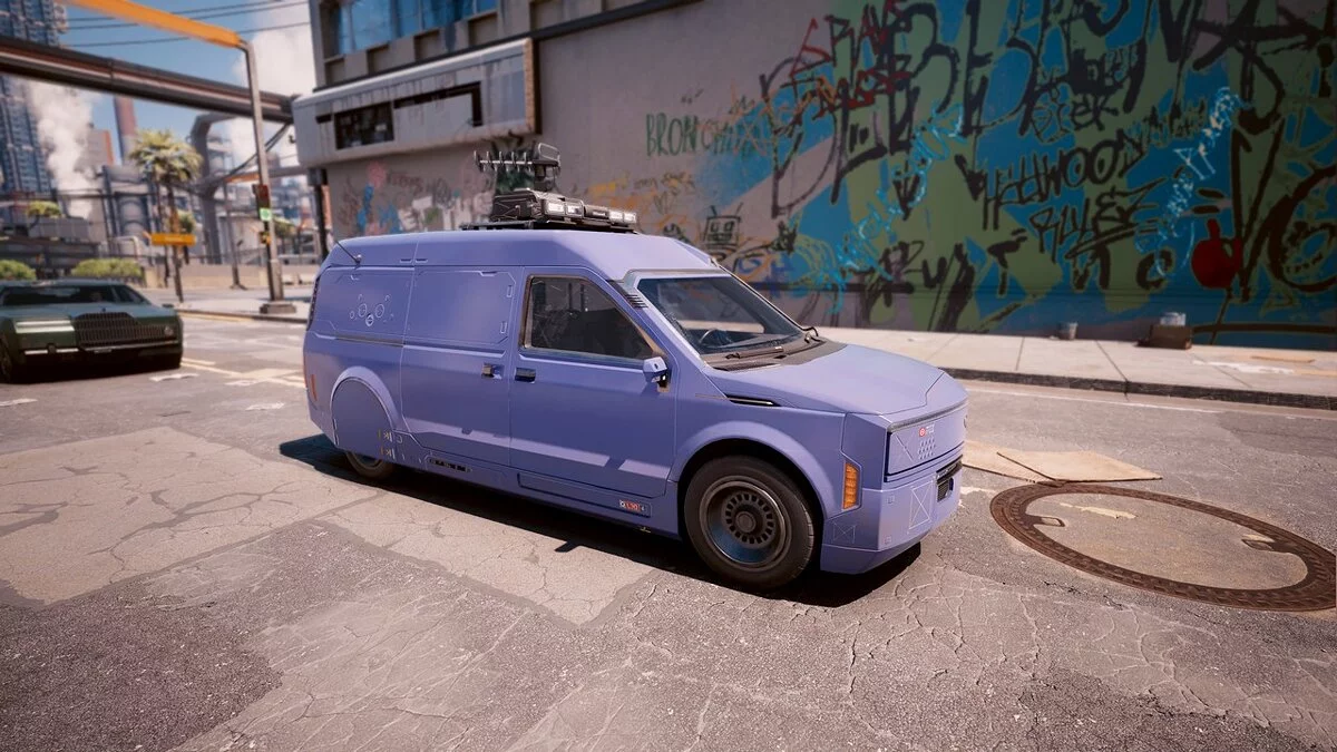 Cyberpunk 2077 — Набор транспортных средств корпорации