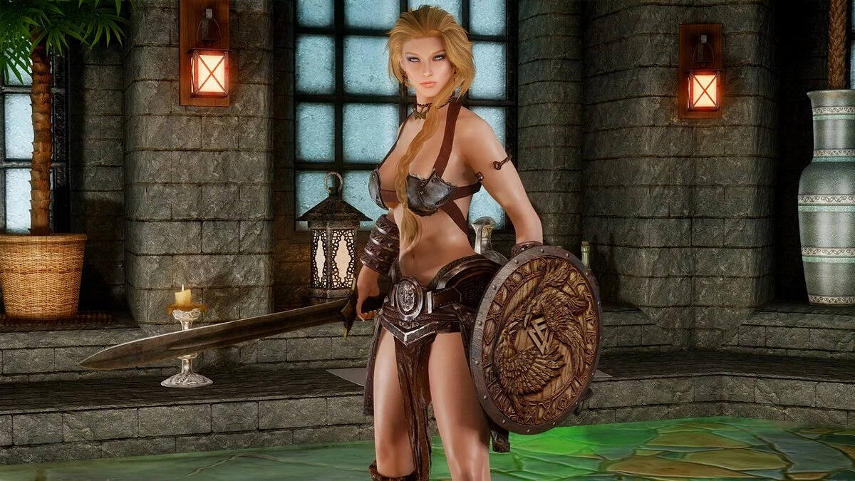Elder Scrolls 5: Skyrim Special Edition — Сигрун - нордская валькирия
