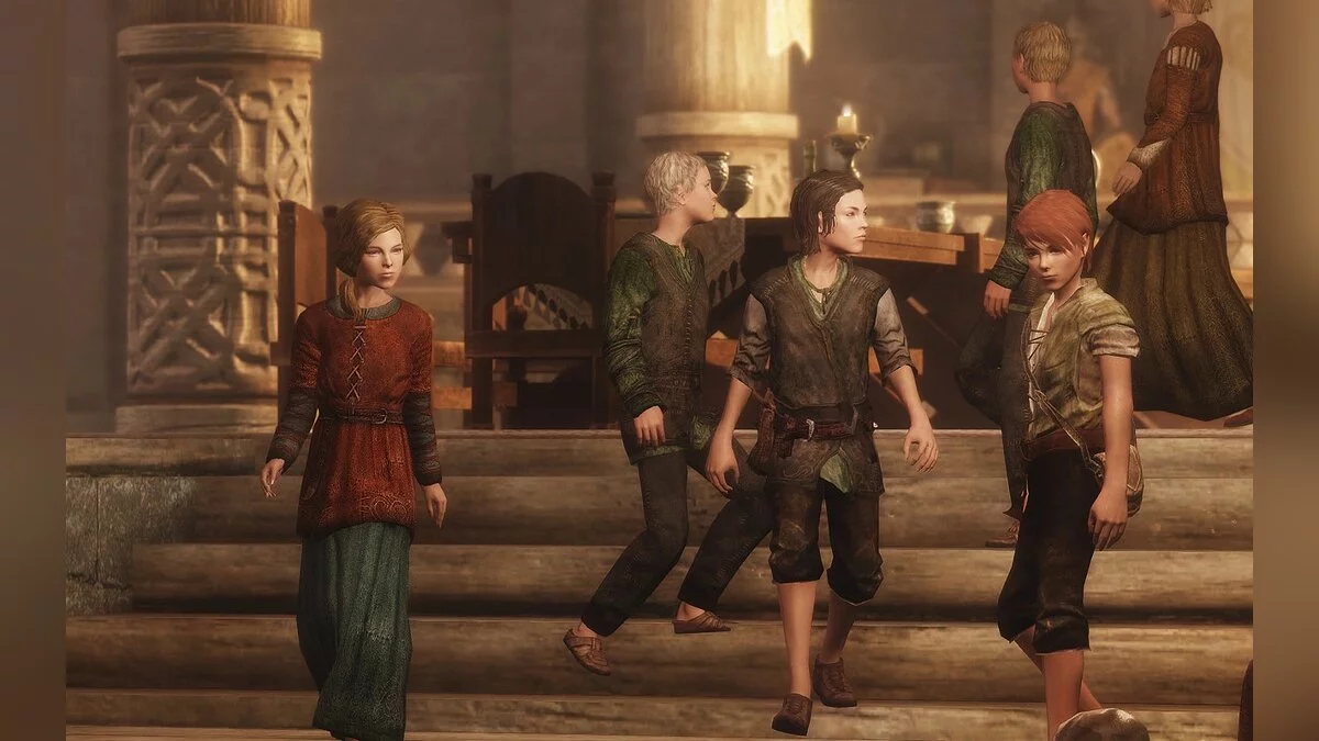 Elder Scrolls 5: Skyrim Special Edition — Реалистичные дети