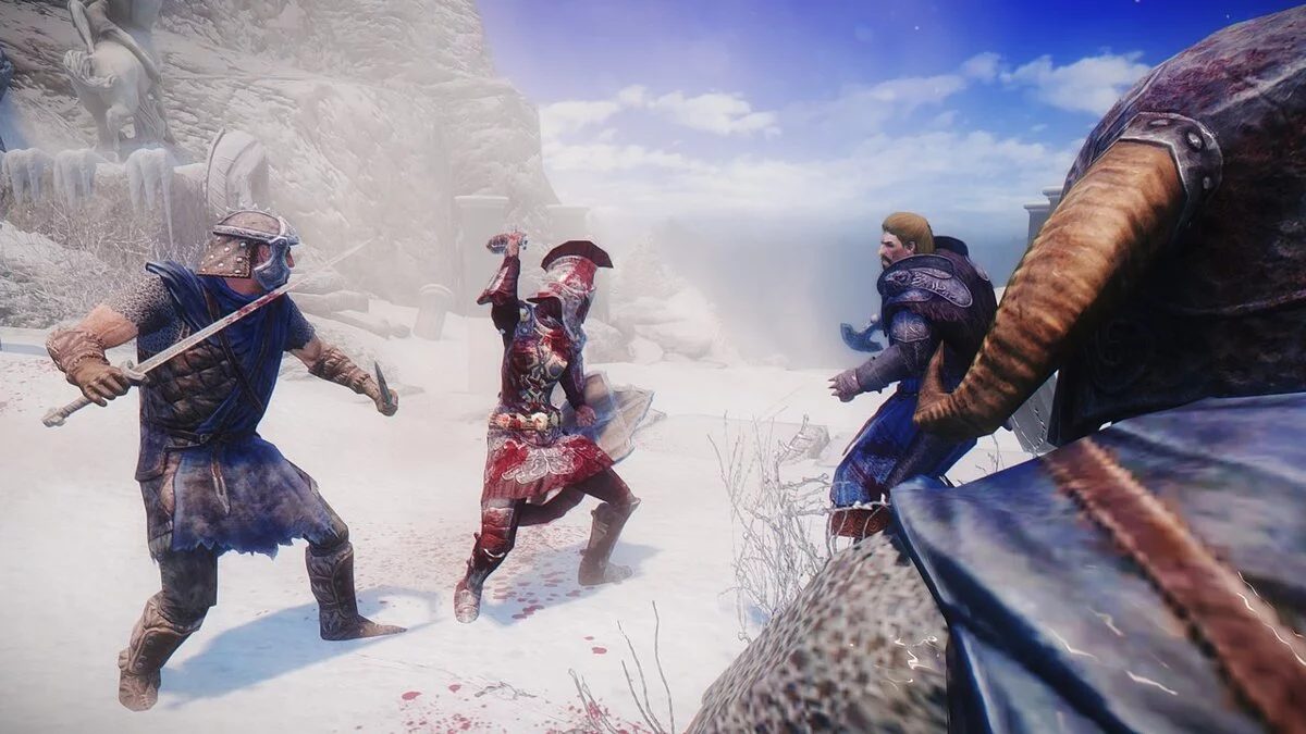 Elder Scrolls 5: Skyrim Special Edition — (SGC) SkySA - реалистичные анимации