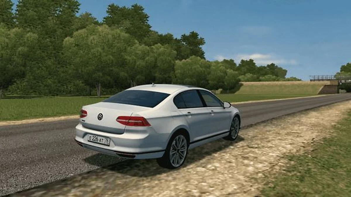 City Car Driving — Volkswagen Passat B8