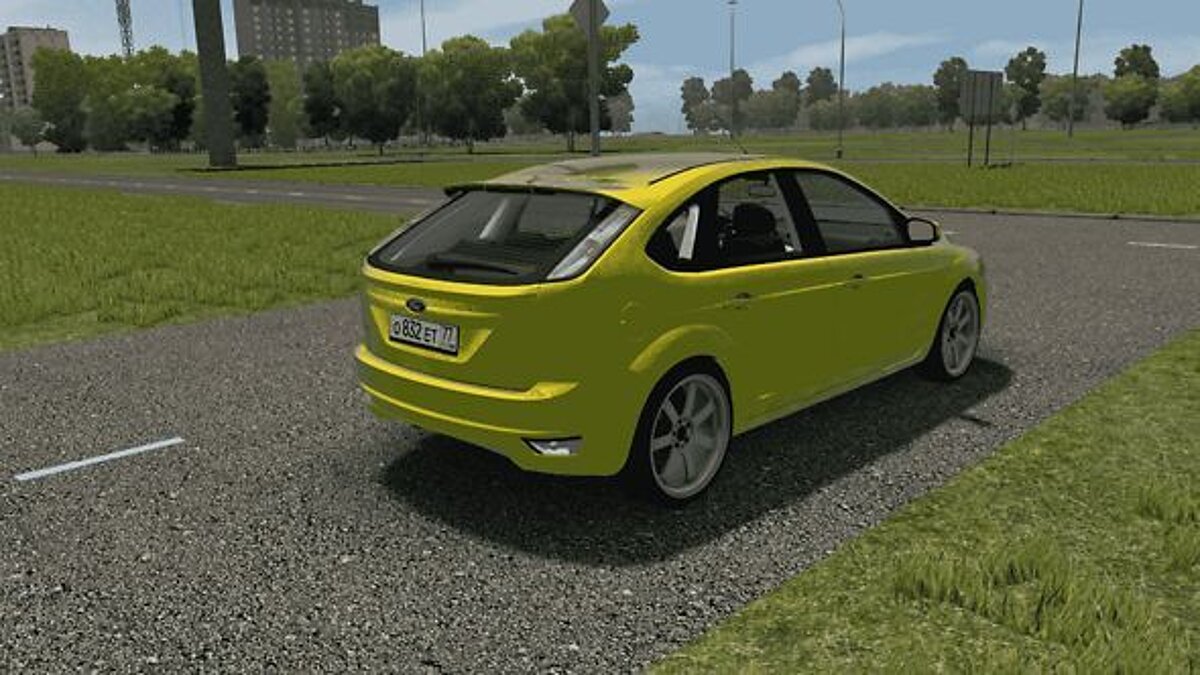 City Car Driving — Ford Focus 2 2008 Hatchback 2.0i / Автомобили / Транспорт