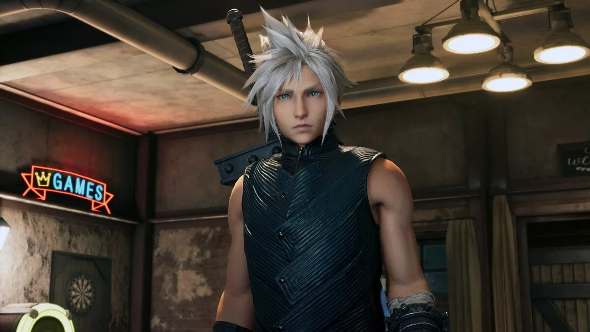 Final Fantasy VII Remake — Клод в образе Вергилия