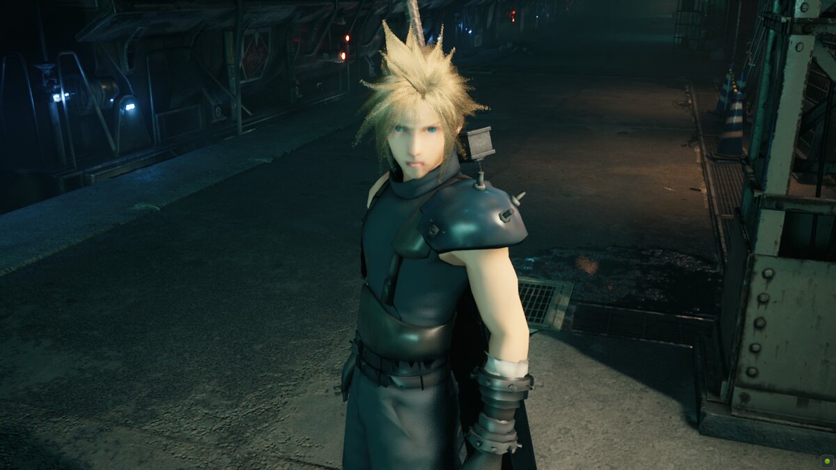 Final Fantasy VII Remake — Низкополигональный Клод