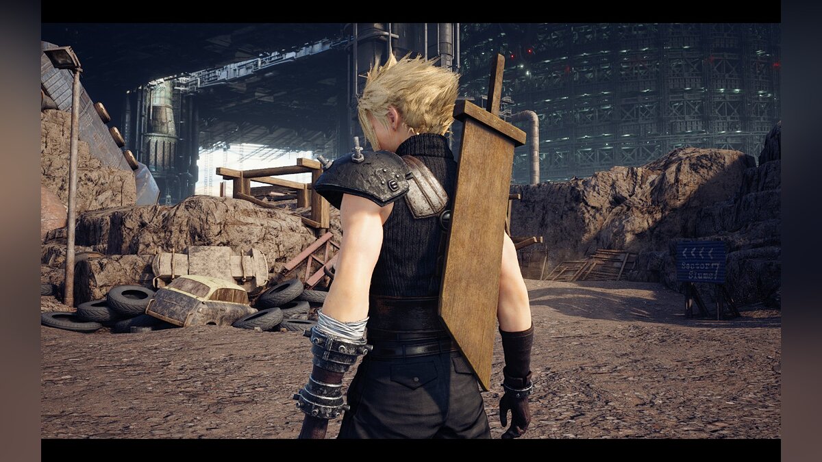 Final Fantasy VII Remake — Детский деревянный меч