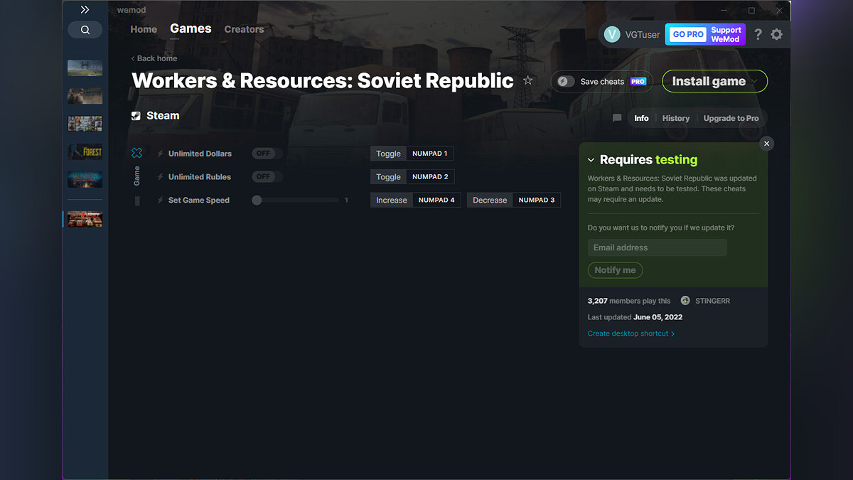 Workers and Resources: Soviet Republic — Трейнер (+3) от 05.06.2022 [WeMod]