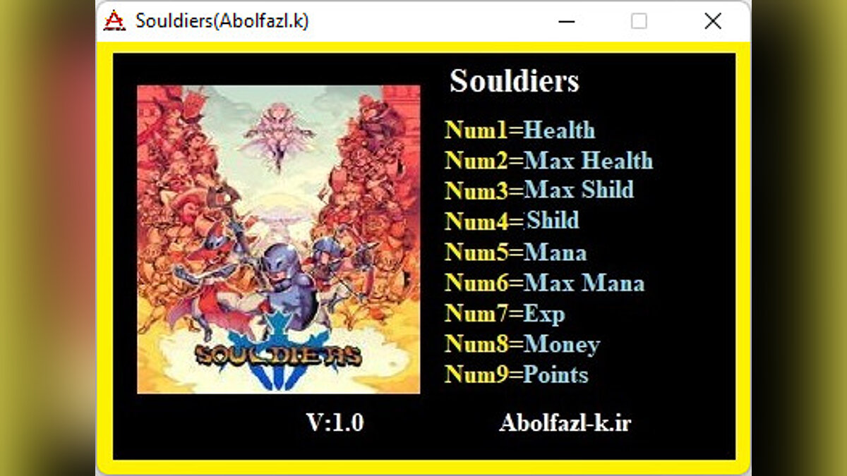 Souldiers — Трейнер (+9) [1.0]