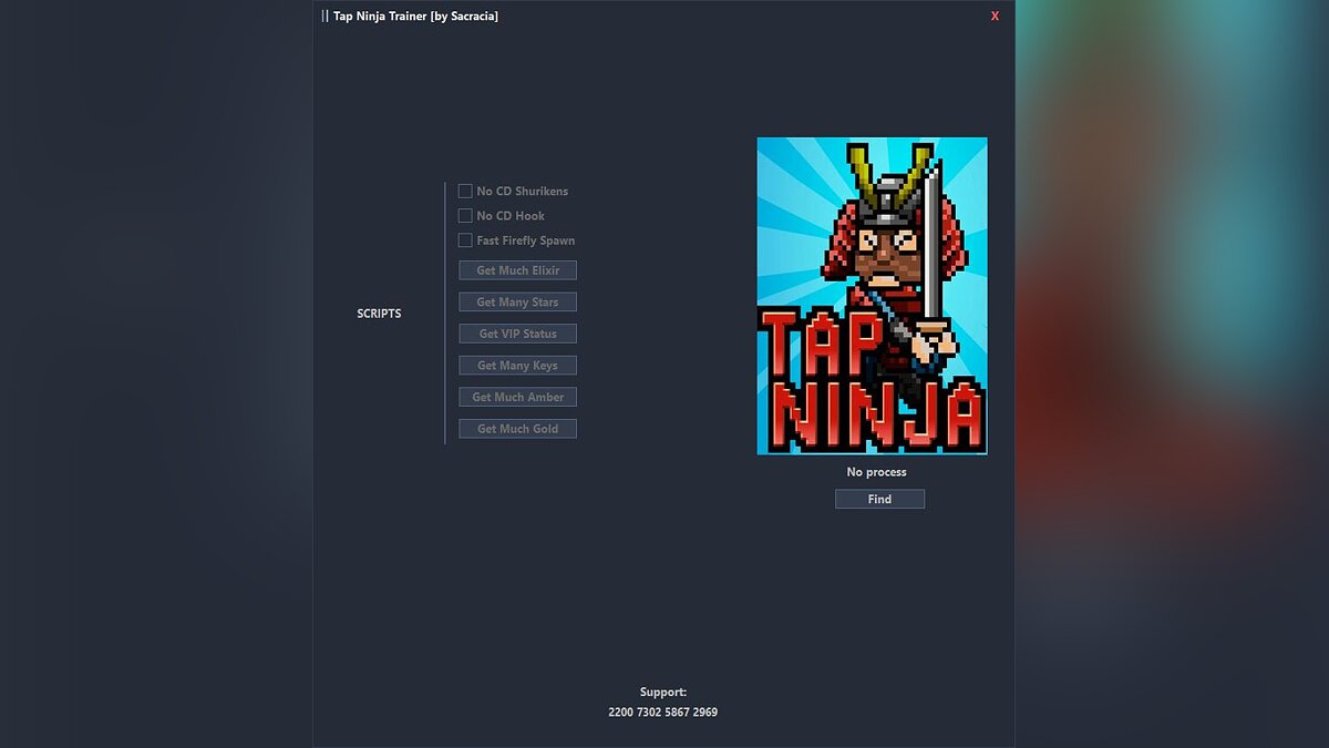 Tap Ninja — Трейнер (+9) [UPD: 06.06.2022]