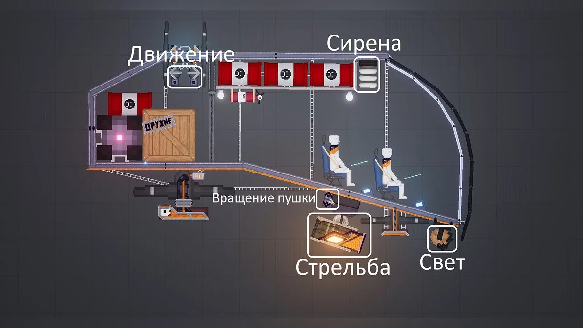 People Playground — Воздушный корабль Kraiter