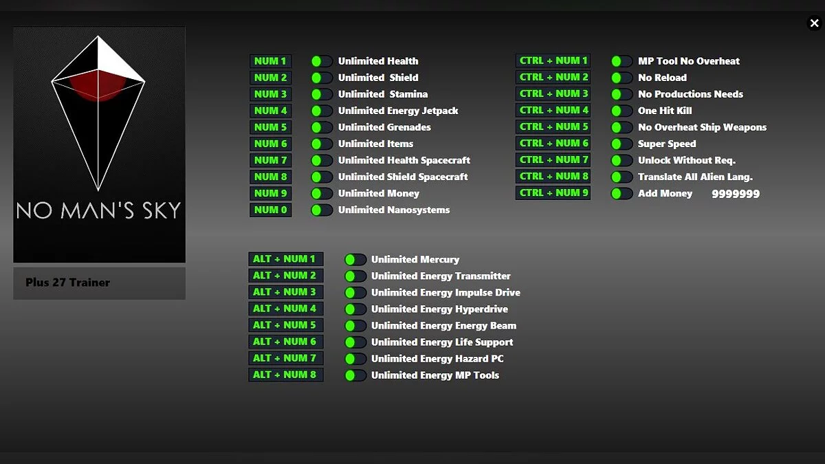 No Man&#039;s Sky — Трейнер (+27) от 07.06.22