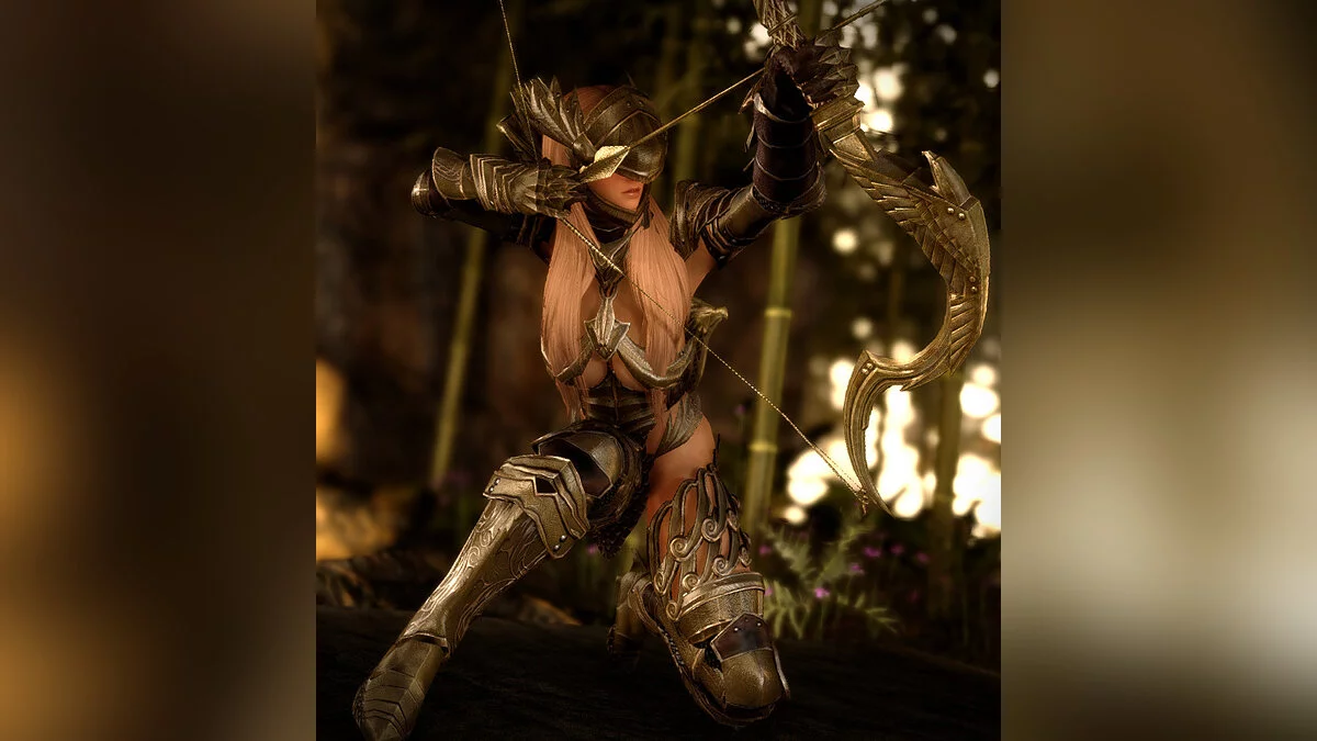 Elder Scrolls 5: Skyrim Special Edition — Персик - кмпаньон-босмер