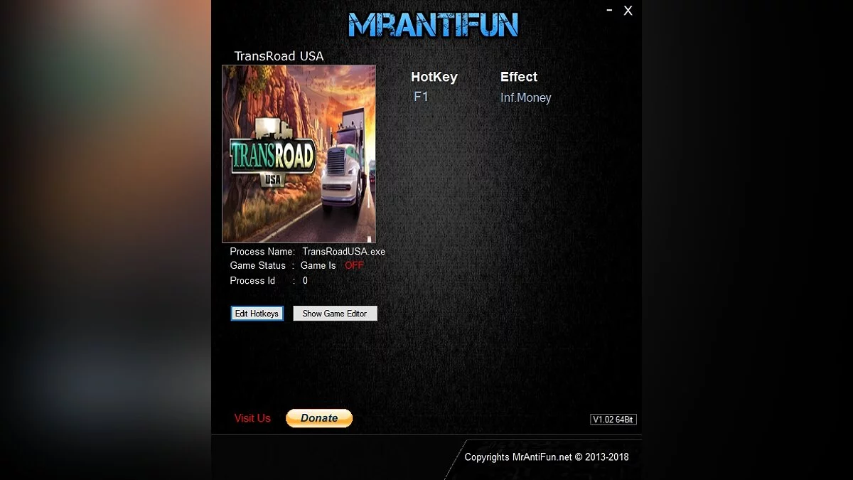 TransRoad: USA — Трейнер (+1) [1.2.1]