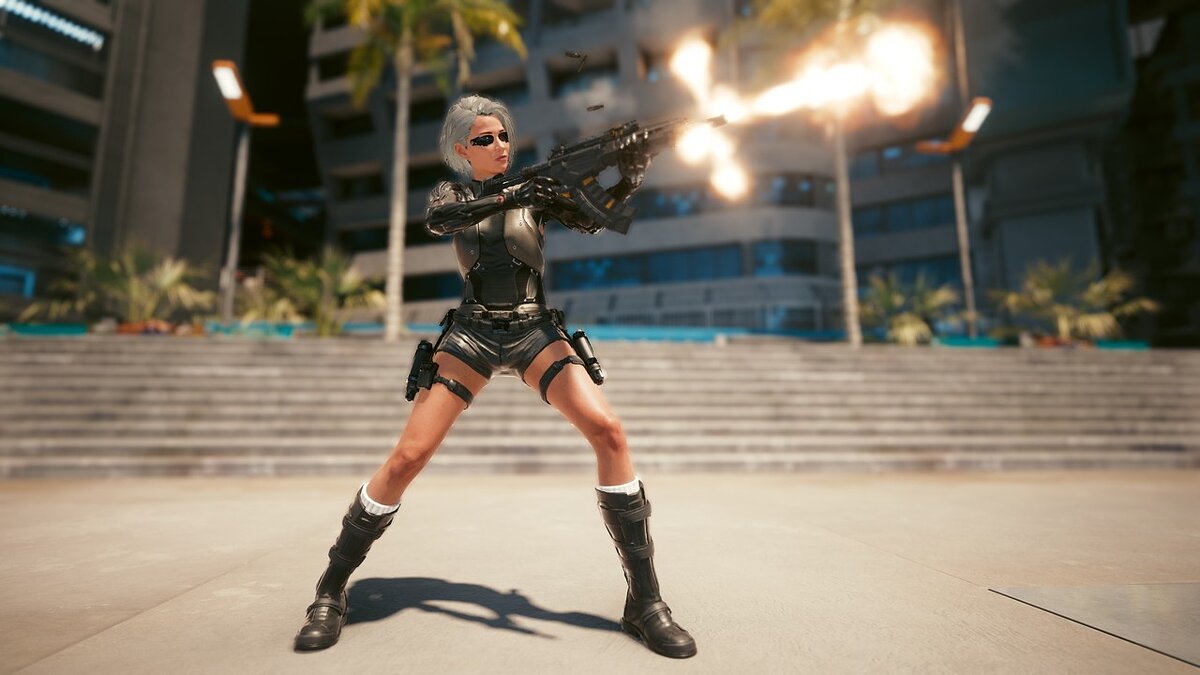 Cyberpunk 2077 — Одежда и кибер-руки из игры Deus Ex