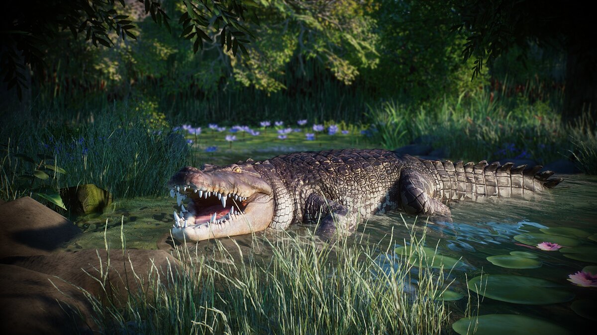 Planet Zoo — Редактирование текстур морского крокодила