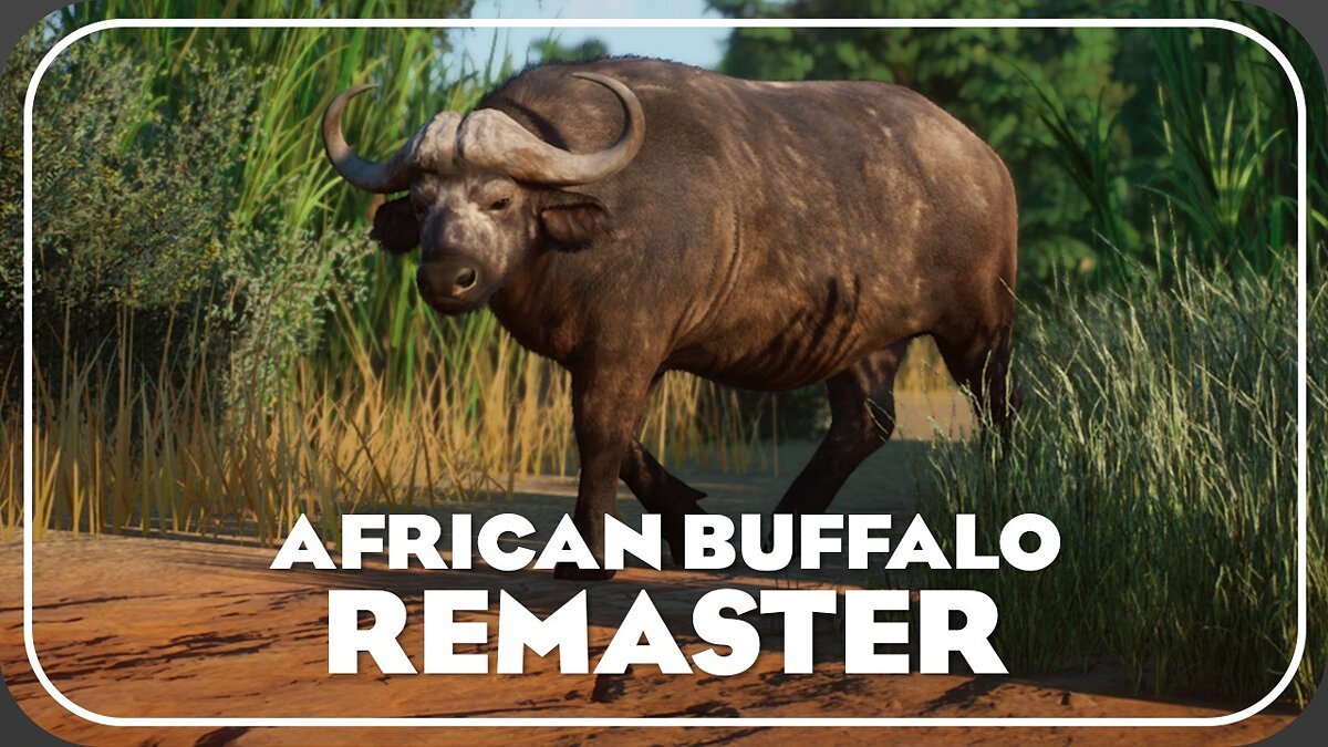 Planet Zoo — Ремастер африканского буйвола