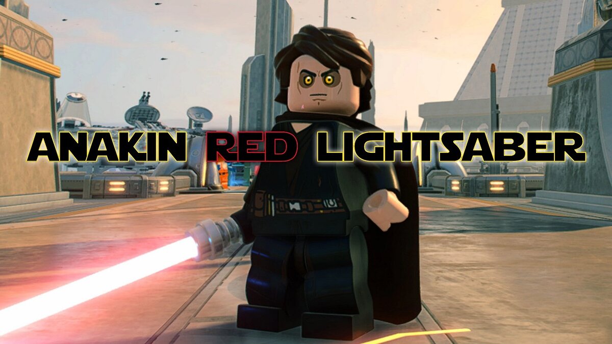 Lego Star Wars: The Skywalker Saga — Энакин - красный световой меч