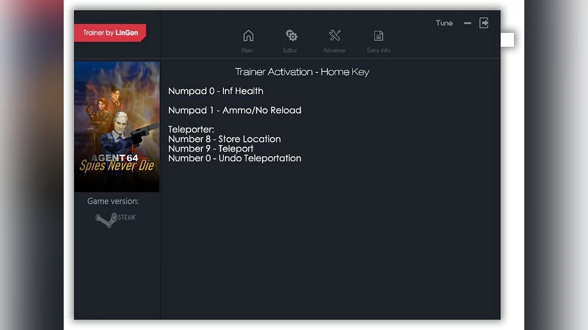 Agent 64: Spies Never Die — Трейнер (+4) [UPD: 16.06.2022]