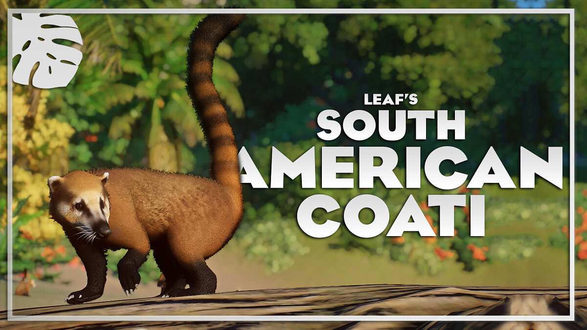 Planet Zoo — Южноамериканский коати - новые виды