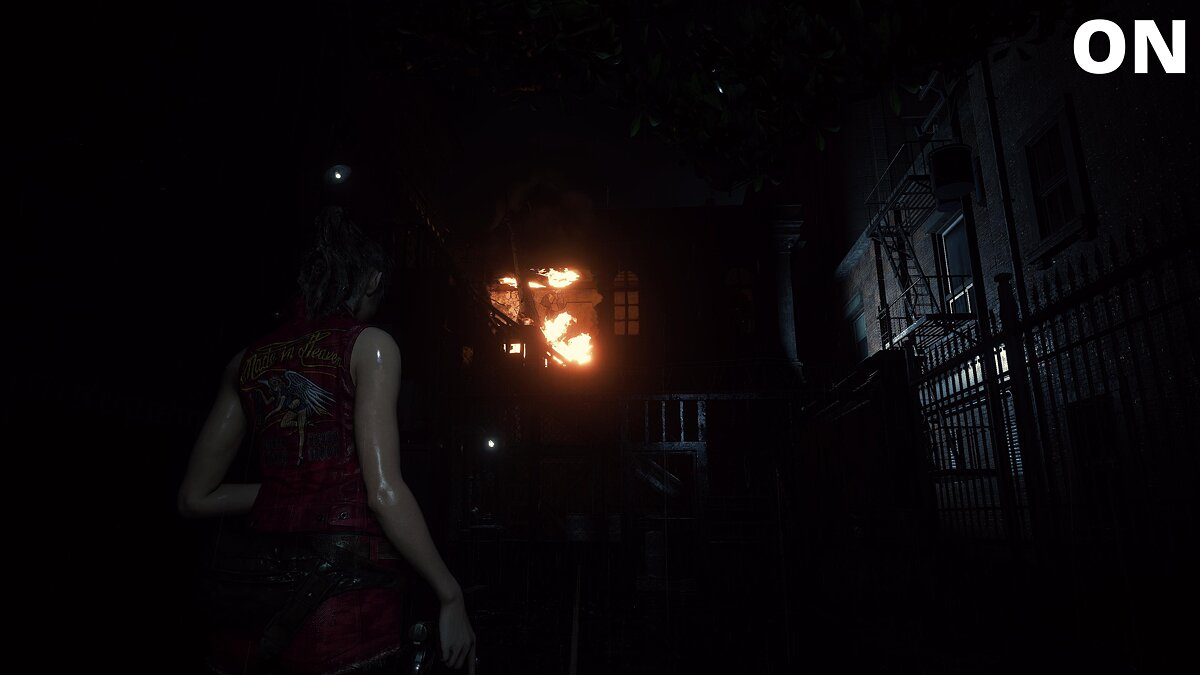 Resident Evil 2 — Освещение с трассировкой лучей