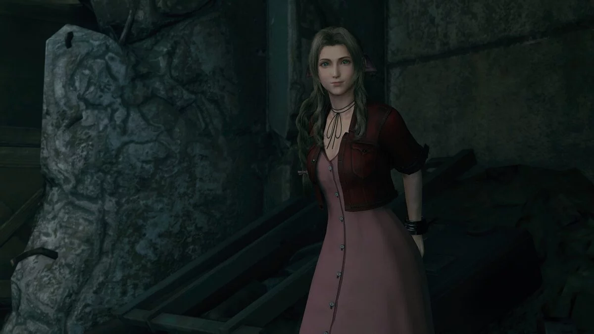 Final Fantasy VII Remake — Айрис в одежде из игры Advent Children