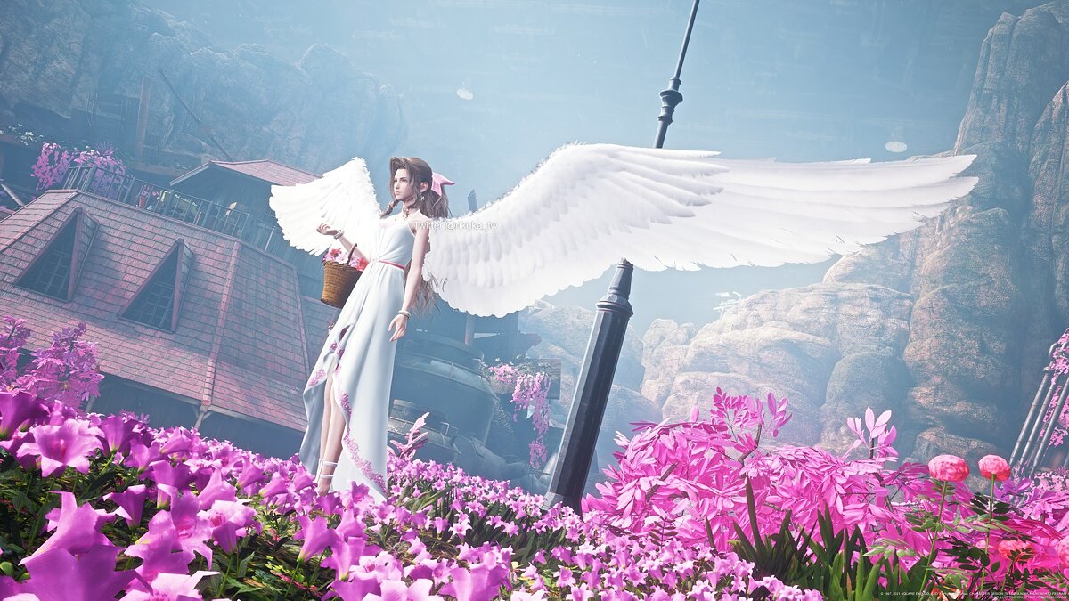 Final Fantasy VII Remake — Ангельские крылья для Айрис