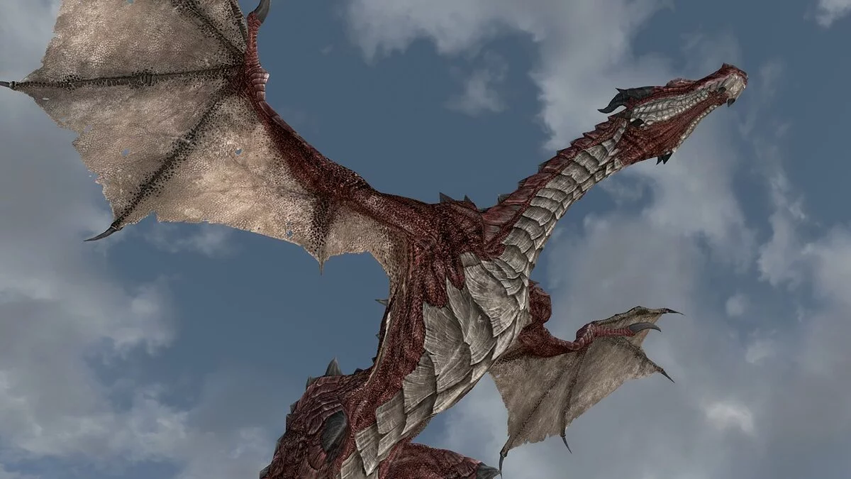 Elder Scrolls 5: Skyrim Special Edition — Новые виды драконов 8K-4K