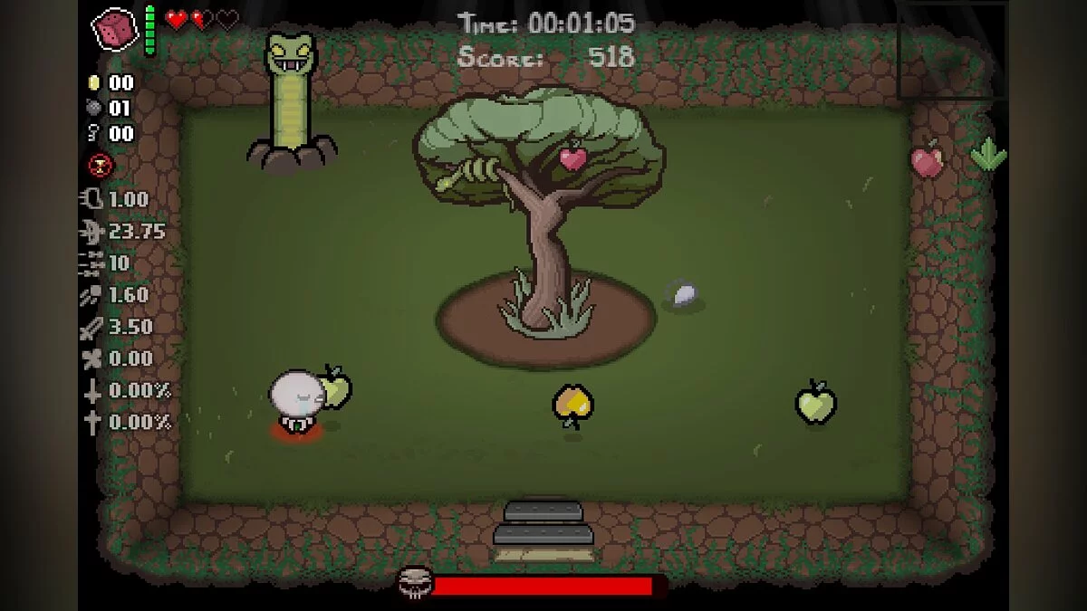 Binding of Isaac: Rebirth — Сад