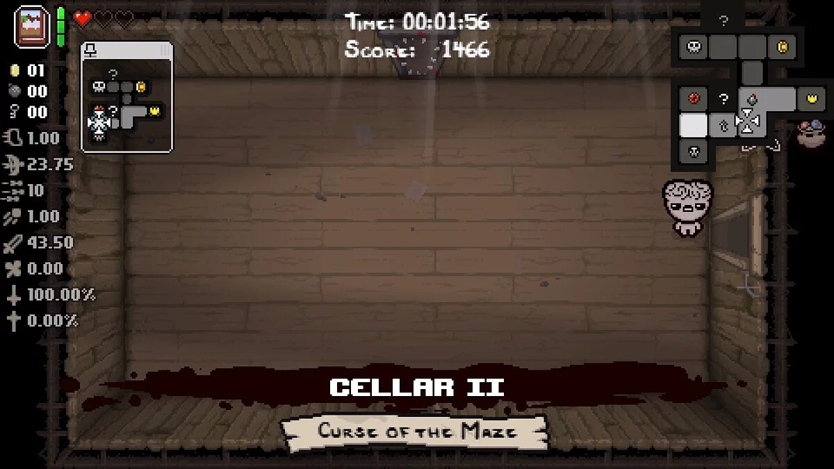 Binding of Isaac: Rebirth — Быстрое перемещение