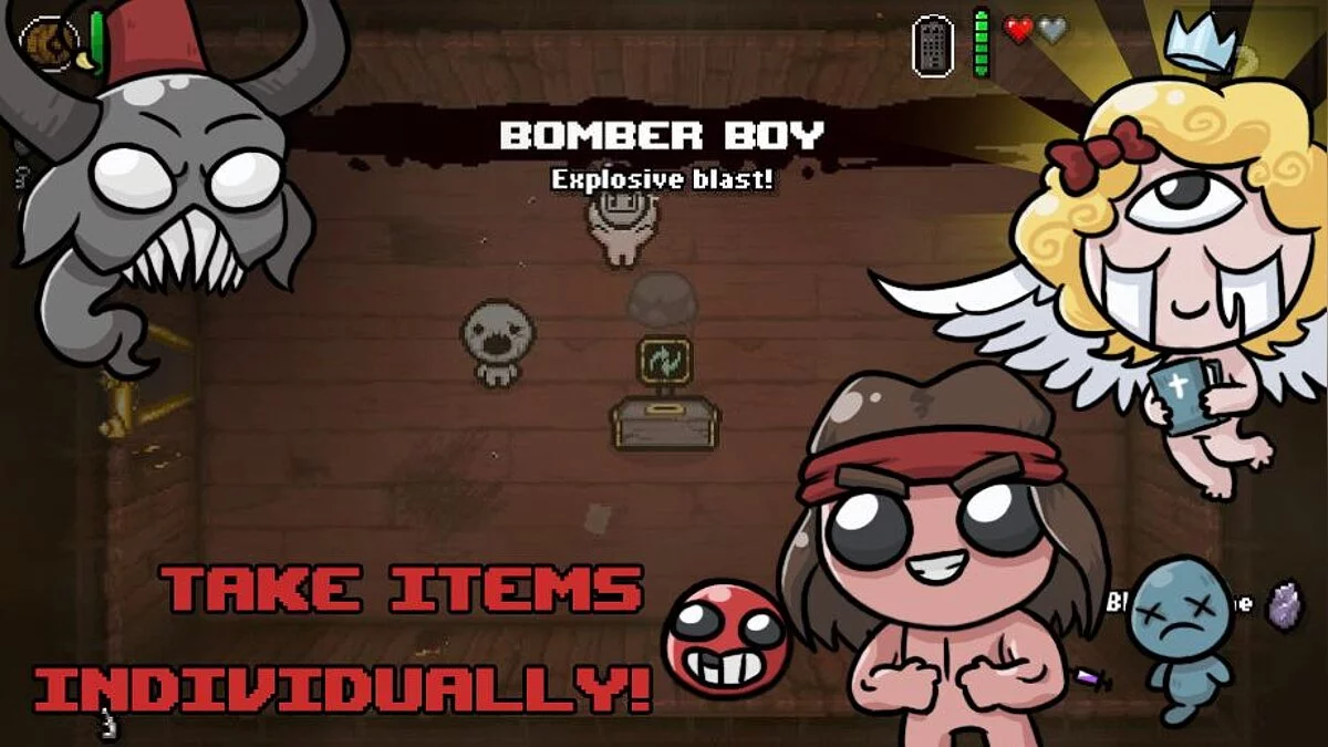 Binding of Isaac: Rebirth — Режим кооператива