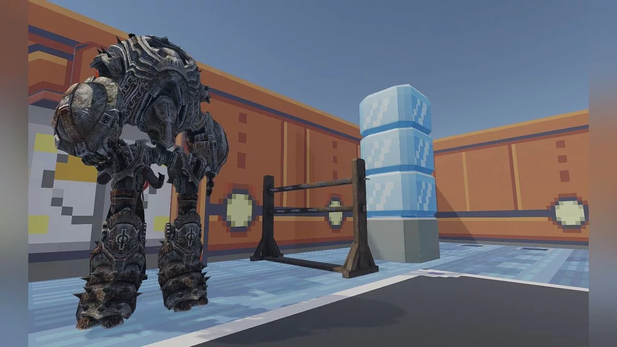 Blade and Sorcery — Железный голем — пользовательский враг