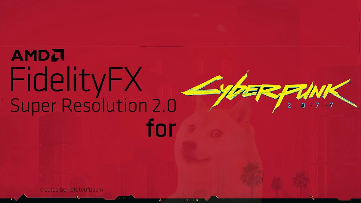 Cyberpunk 2077 — FidelityFx Super Resolution 2.0