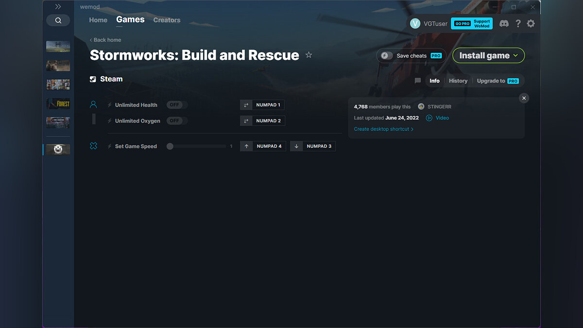 Stormworks: Build and Rescue — Трейнер (+3) от 24.06.2022 [WeMod]